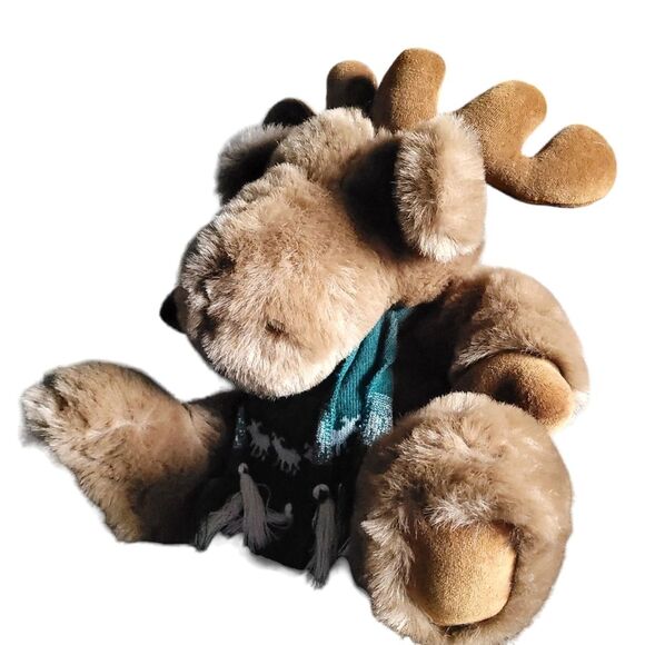 NORTHERN EXPOSURE 1990 Bullocks Moose Vintage TV Macy's 16" Plush Stuffed Animal - Picture 2 of 7